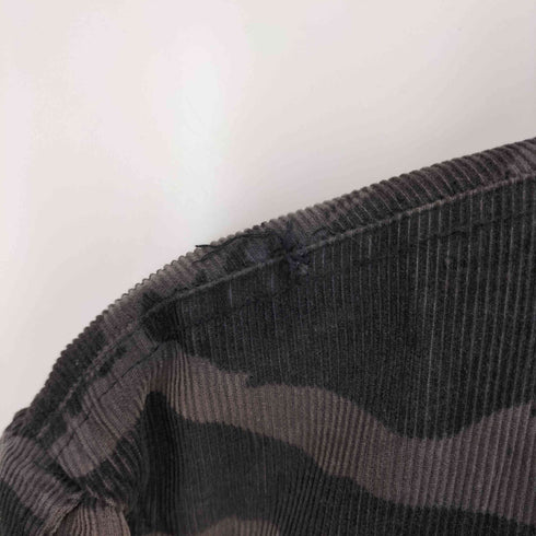 ステューシー Stussy 90-00S GEARタグ コーデュロイ カモ ミリタリージャケット メンズ import:M