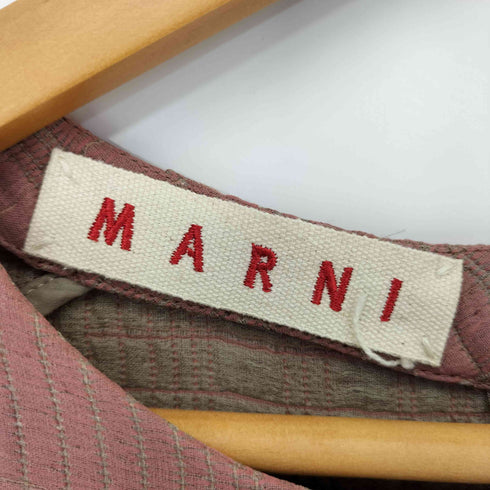 マルニ MARNI エンボス ボンディング ワンピース レディース EUR:38