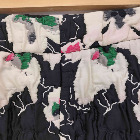マルニ MARNI 14AW コレクション フラワージャガード サイドダブルジップ スカート レディース 40