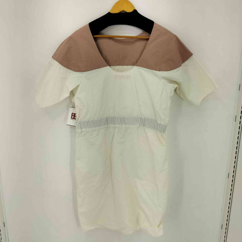 マルニ MARNI バックオープン バイカラーワンピース レディース EUR:40
