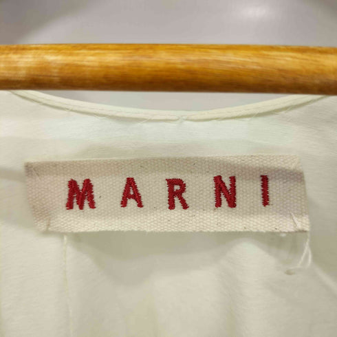 マルニ MARNI バックオープン バイカラーワンピース レディース EUR:40