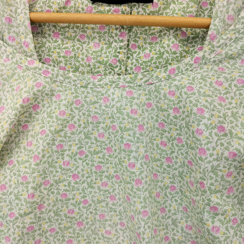 トリココムデギャルソン tricot COMME des GARCONS レイヤードデザイン バックリボン フラワーワンピース レディース