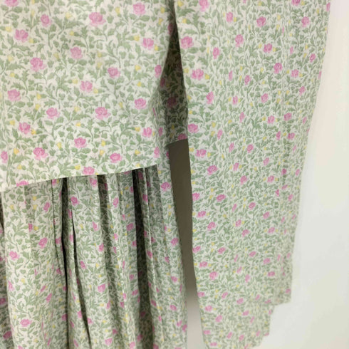 トリココムデギャルソン tricot COMME des GARCONS レイヤードデザイン バックリボン フラワーワンピース レディース