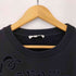 カルヴェン CARVEN ロゴ切り抜き スウェットワンピース レディース import:S