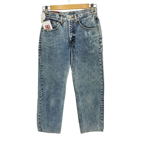 エドウィン EDWIN 80s USA製 5POCKET アイスウォッシュ デニムパンツ レディース W28