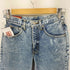 エドウィン EDWIN 80s USA製 5POCKET アイスウォッシュ デニムパンツ レディース W28