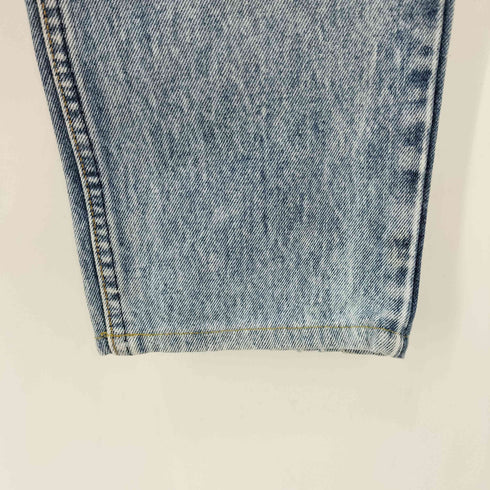 エドウィン EDWIN 80s USA製 5POCKET アイスウォッシュ デニムパンツ レディース W28