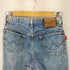 エドウィン EDWIN 80s USA製 5POCKET アイスウォッシュ デニムパンツ レディース W28