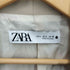 ザラ ZARA ショールカラー ギャザースリーブジャケット レディース import:L