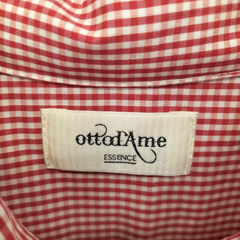 オットダム ottod ame ギンガムチェッショートスリーブワンピース イタリア製 レディース EUR:42