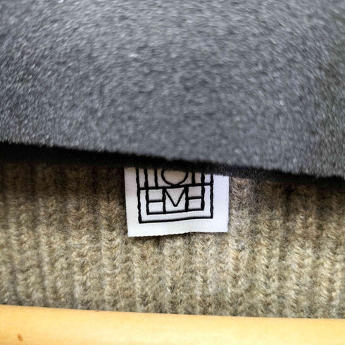 トーテム toteme ハーフジップオーバーサイズプルオーバー レディース import:XS