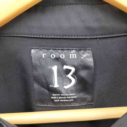ルームサーティーン ROOM.13 サテンボウタイシャツ レディース JPN:2