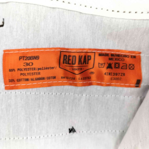 レッドキャップ RED KAP ワークパンツ メンズ 30