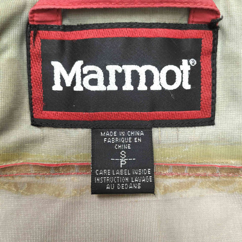 マーモット MARMOT 90S GORE-TEX ベンチレーションジップ ナイロン マウンテンパーカー メンズ import:S