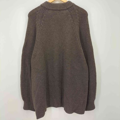 ヴォアーブ VOAAOV LOW GAUGE SUPER FINE MERINO WOOL CREW NECK KNIT メンズ 2