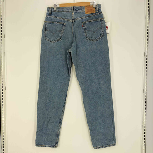 リーバイス Levis 550 RELAXED JEANS-MEDIUM STONE WASH ジップアップ 5ポケット テーパード デニム パンツ 2002年製 メンズ W:36 L:34