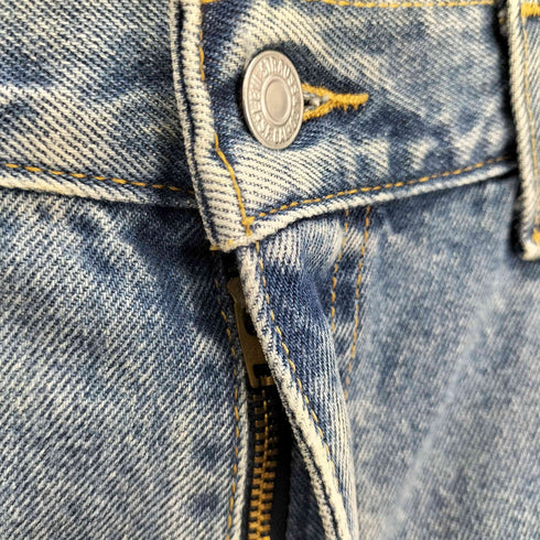 リーバイス Levis 550 RELAXED JEANS-MEDIUM STONE WASH ジップアップ 5ポケット テーパード デニム パンツ 2002年製 メンズ W:36 L:34
