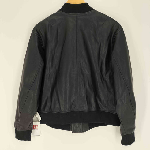 ジーユー GU レザー タッチ ブルゾン ジャケット レディース JPN:XL