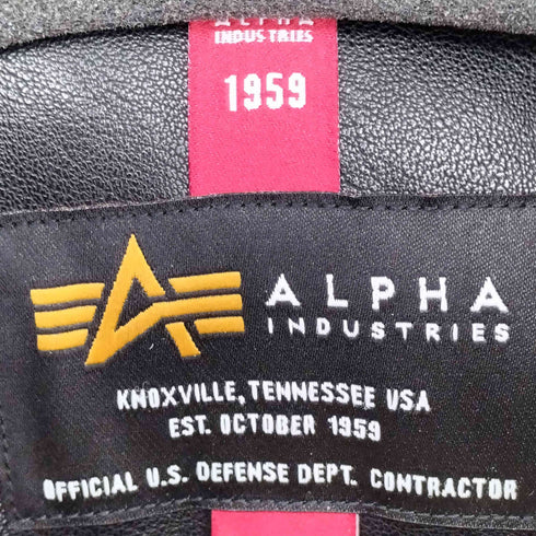 アルファ ALPHA B-3 フェイクムートンジャケット メンズ JPN:XL