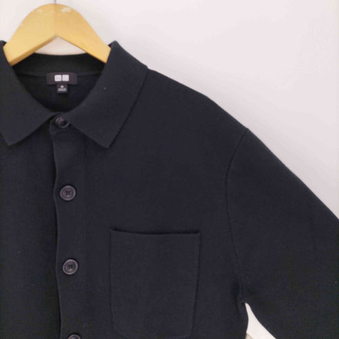 ユニクロ UNIQLO 24AW ミラノリブ シャツ カーディガン ニット メンズ JPN:M