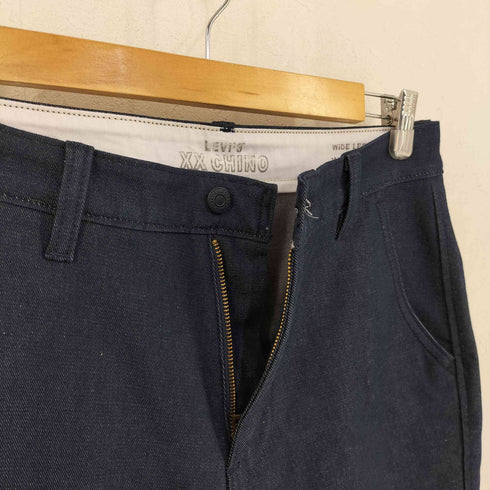 リーバイス Levis STA PREST ワイドレッグ クロップ インディゴ DENIM メンズ 28inch