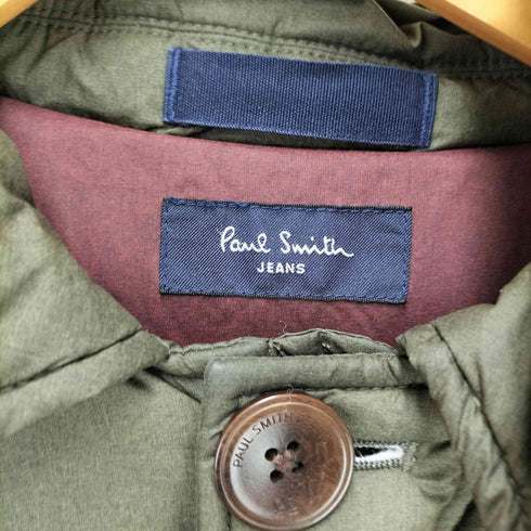 ポールスミス Paul Smith JEANS PRIMALOFT フーデッド 中綿 ジャケット プリマロフト メンズ import:L