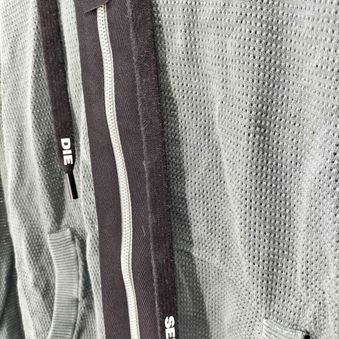 ディーゼル DIESEL K-LIDY メッシュジップニットパーカー メンズ import:M