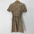 バーバリー BURBERRY ノバチェック s/s シャツワンピース レディース 38