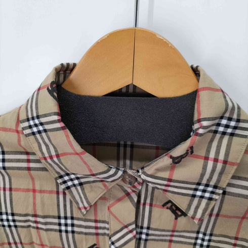 バーバリー BURBERRY ノバチェック s/s シャツワンピース レディース 38