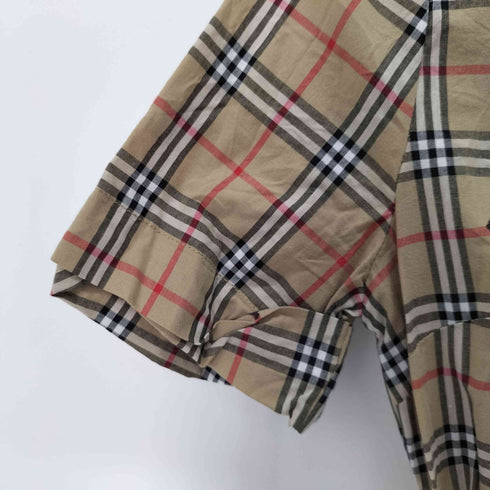 バーバリー BURBERRY ノバチェック s/s シャツワンピース レディース 38