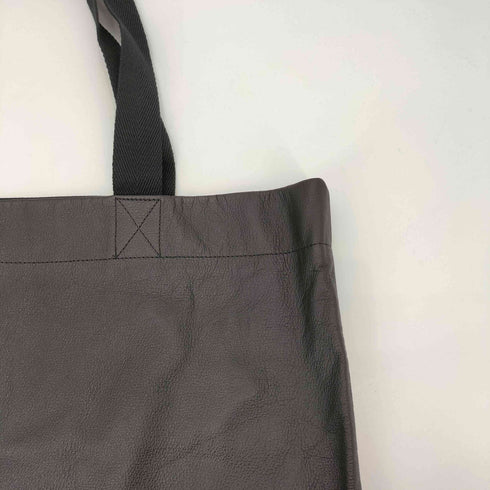 ヨウジヤマモト Yohji Yamamoto SIGNATURE LEATHER MINI TOTE BAG メンズ
