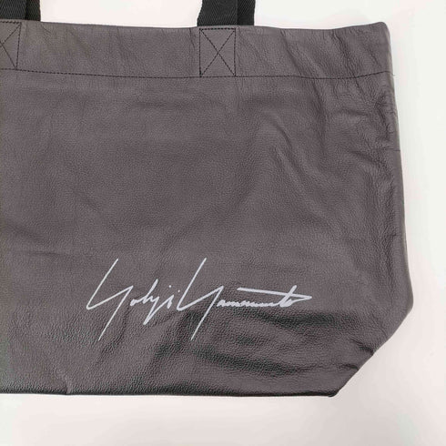 ヨウジヤマモト Yohji Yamamoto SIGNATURE LEATHER MINI TOTE BAG メンズ