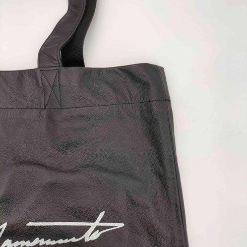 ヨウジヤマモト Yohji Yamamoto NOVELTY COW LEATHER TOTE BAG メンズ