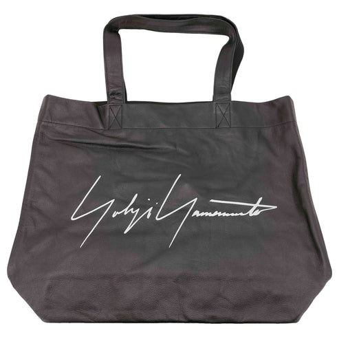 ヨウジヤマモト Yohji Yamamoto NOVELTY COW LEATHER TOTE BAG メンズ