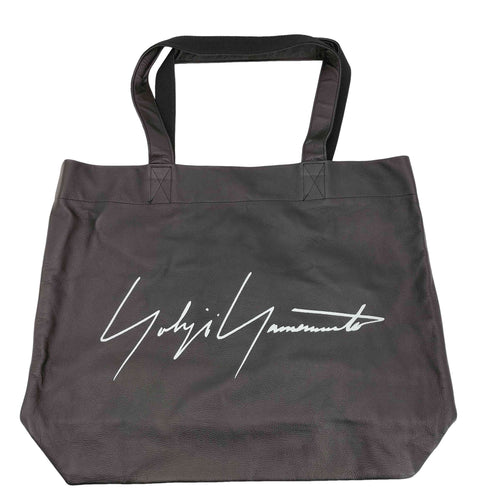 ヨウジヤマモト Yohji Yamamoto NOVELTY COW LEATHER TOTE BAG メンズ