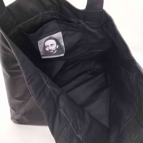 ヨウジヤマモト Yohji Yamamoto NOVELTY COW LEATHER TOTE BAG メンズ