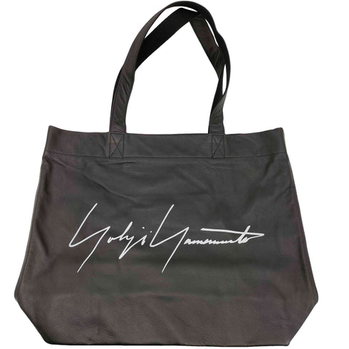 ヨウジヤマモト Yohji Yamamoto NOVELTY COW LEATHER TOTE BAG メンズ