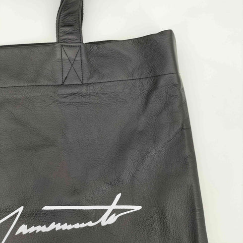 ヨウジヤマモト Yohji Yamamoto NOVELTY COW LEATHER TOTE BAG メンズ