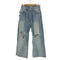 ジエダ Jieda 23SS DAMAGE ONE TUCK WIDE STRAIGHT DENIM ダメージ バギーデニム メンズ JPN:1