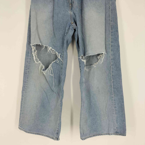 ジエダ Jieda 23SS DAMAGE ONE TUCK WIDE STRAIGHT DENIM ダメージ バギーデニム メンズ JPN:1