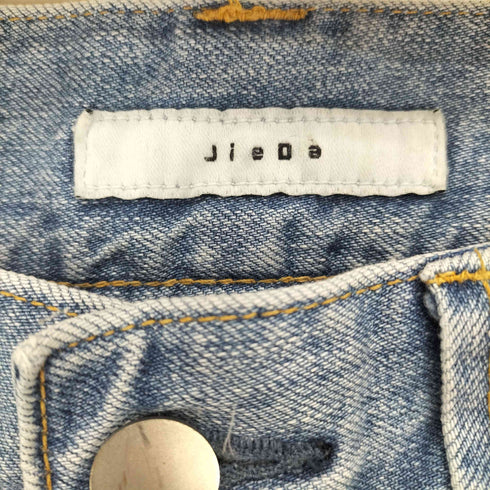 ジエダ Jieda 23SS DAMAGE ONE TUCK WIDE STRAIGHT DENIM ダメージ バギーデニム メンズ JPN:1