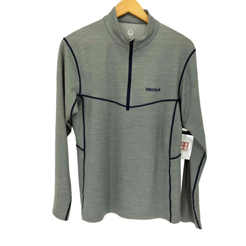 マーモット MARMOT Climb Wool MW Long Sleeve ZipNeck Shirts メンズ import:L