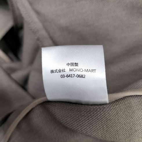 ウィム バイ リドム WYM LIDNM PE LIGHT TWILL MINIMAL TRENCH ライト ツイル ミニマル トレンチ コート メンズ JPN:M