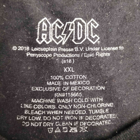 Fly On The Wall Tour USハードロックバンド クルーネックTシャツ メンズ XXL