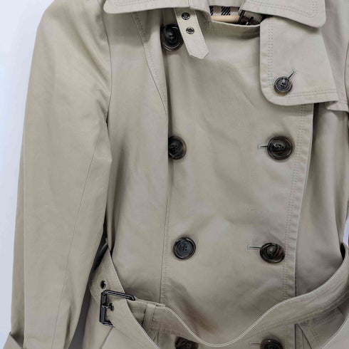 バーバリーブルーレーベル BURBERRY BLUE LABEL ノバチェック ウールライナー付 トレンチコート レディース 38