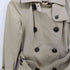 バーバリーブルーレーベル BURBERRY BLUE LABEL ノバチェック ウールライナー付 トレンチコート レディース 38