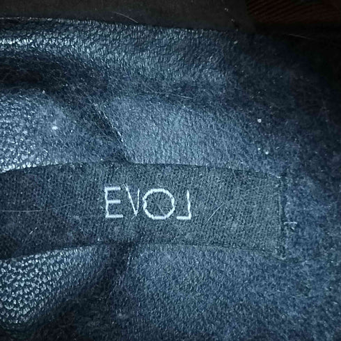 イーボル EVOL スクエアトゥショートブーツ レディース JPN:22.5