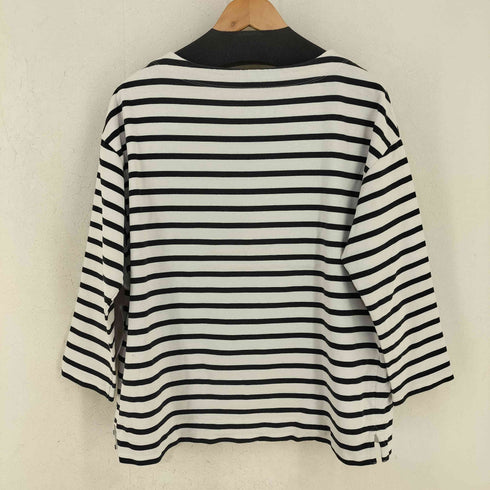 ドレステリア DRESSTERIOR ボートネックボーダーカットソー バスクシャツ レディース JPN:38