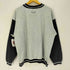 ギアフォースポーツ GEAR FOR SPORTS 90S STANFORD スタンフォード 大学 カレッジロゴ プリント アームバイカラー ストライプ スウェット メンズ import:M