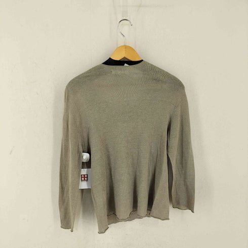 エヴァムエヴァ evam eva linen Vネック プルオーバー レディース 2